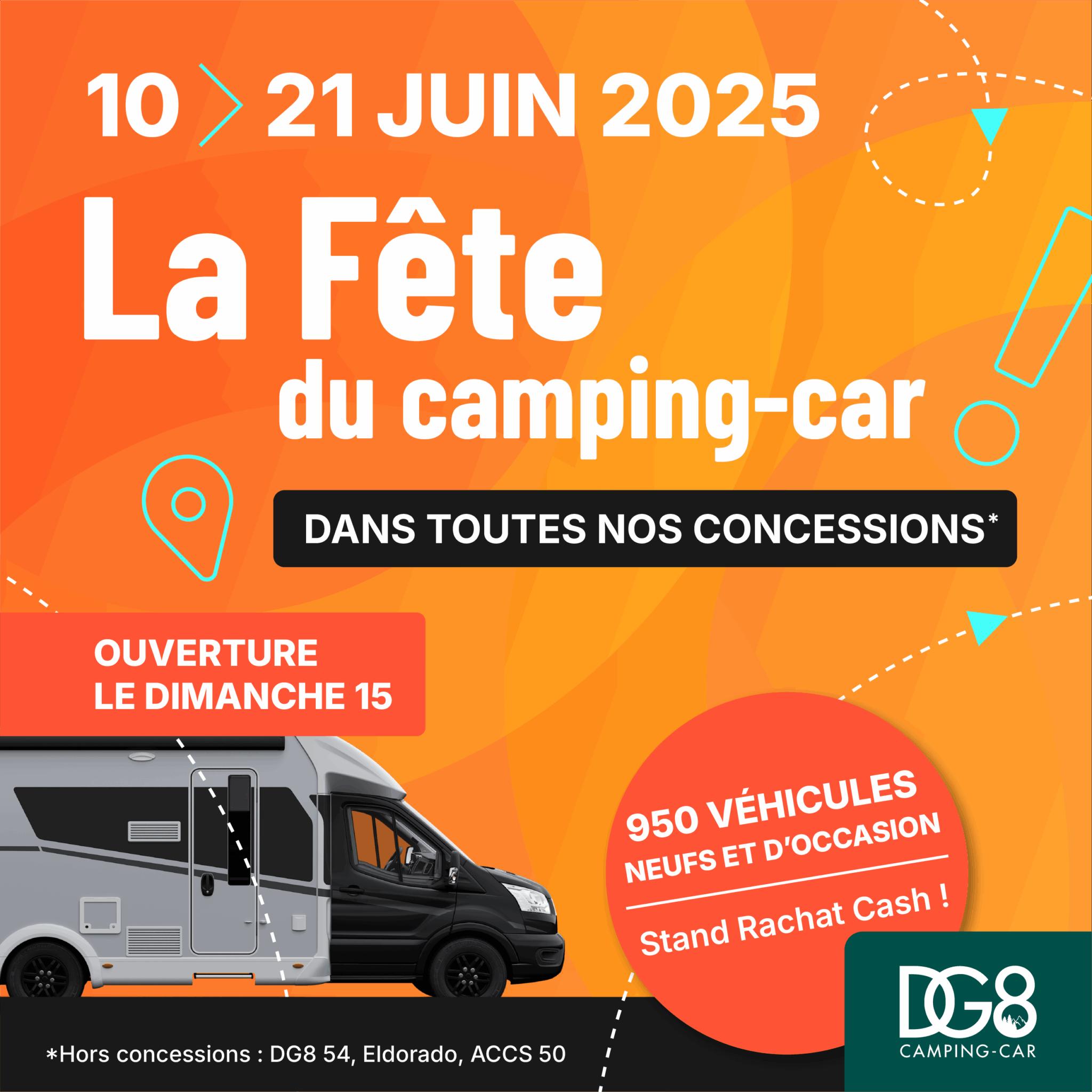 La Fête du Camping-car chez DG8 !