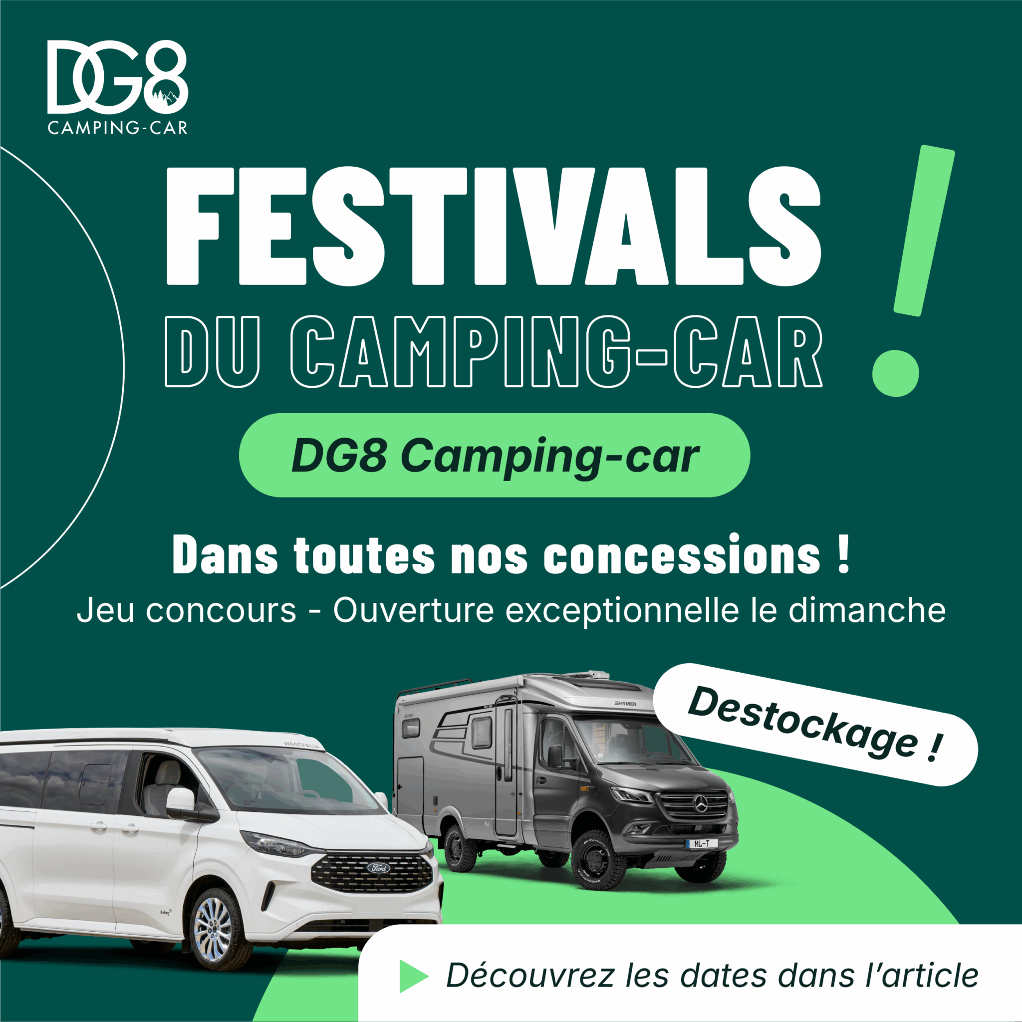 Le Festival Camping-car chez DG8