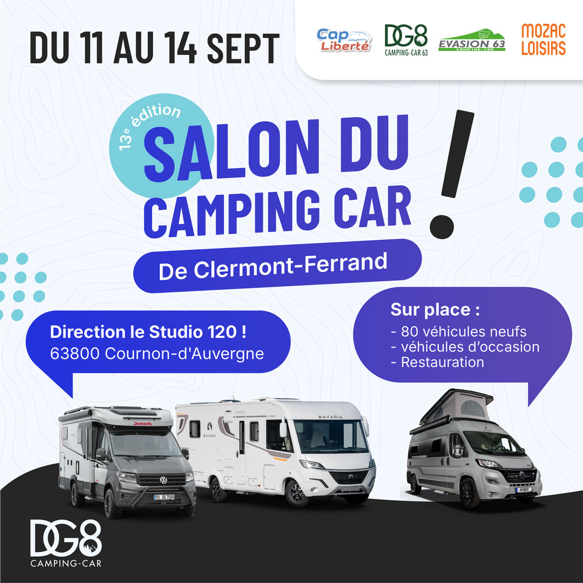 13ème édition du Salon Camping-car de Clermont-Ferrand