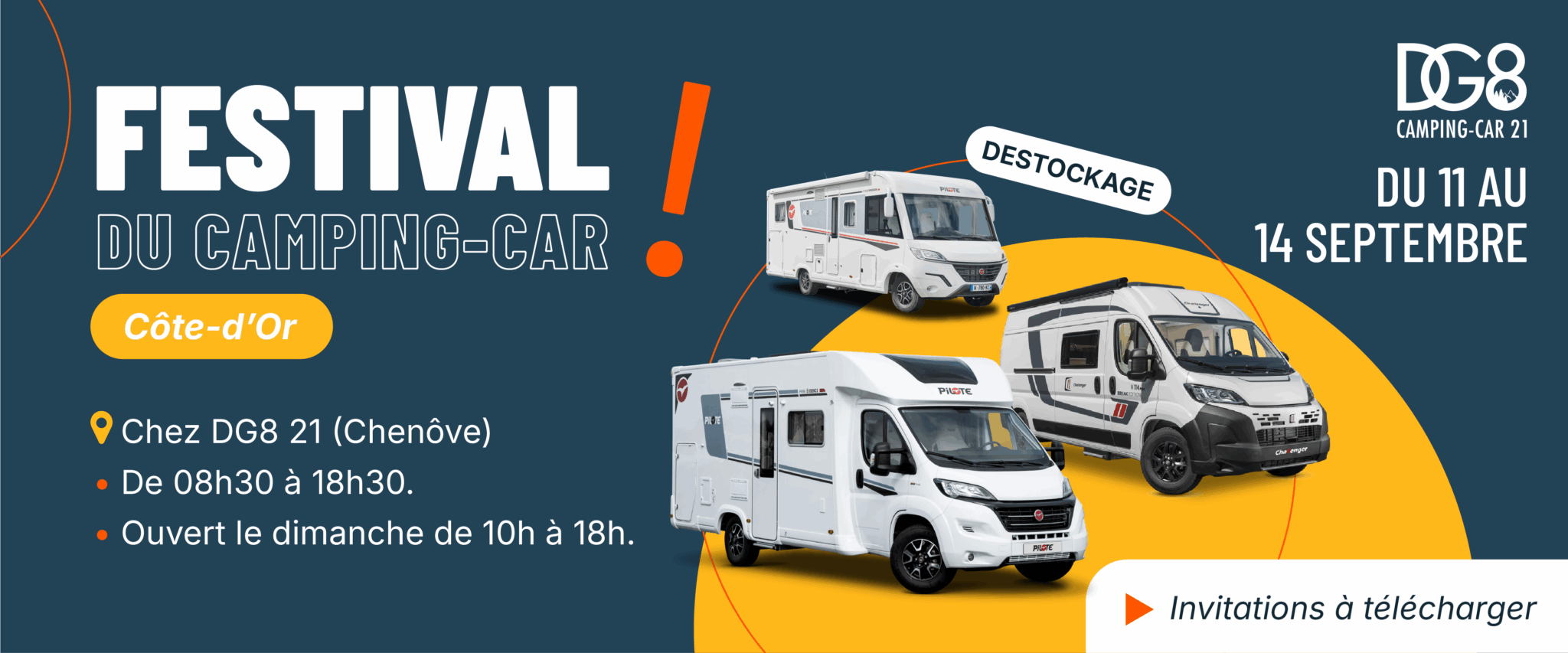Festival du Camping-car de la Côte d’Or